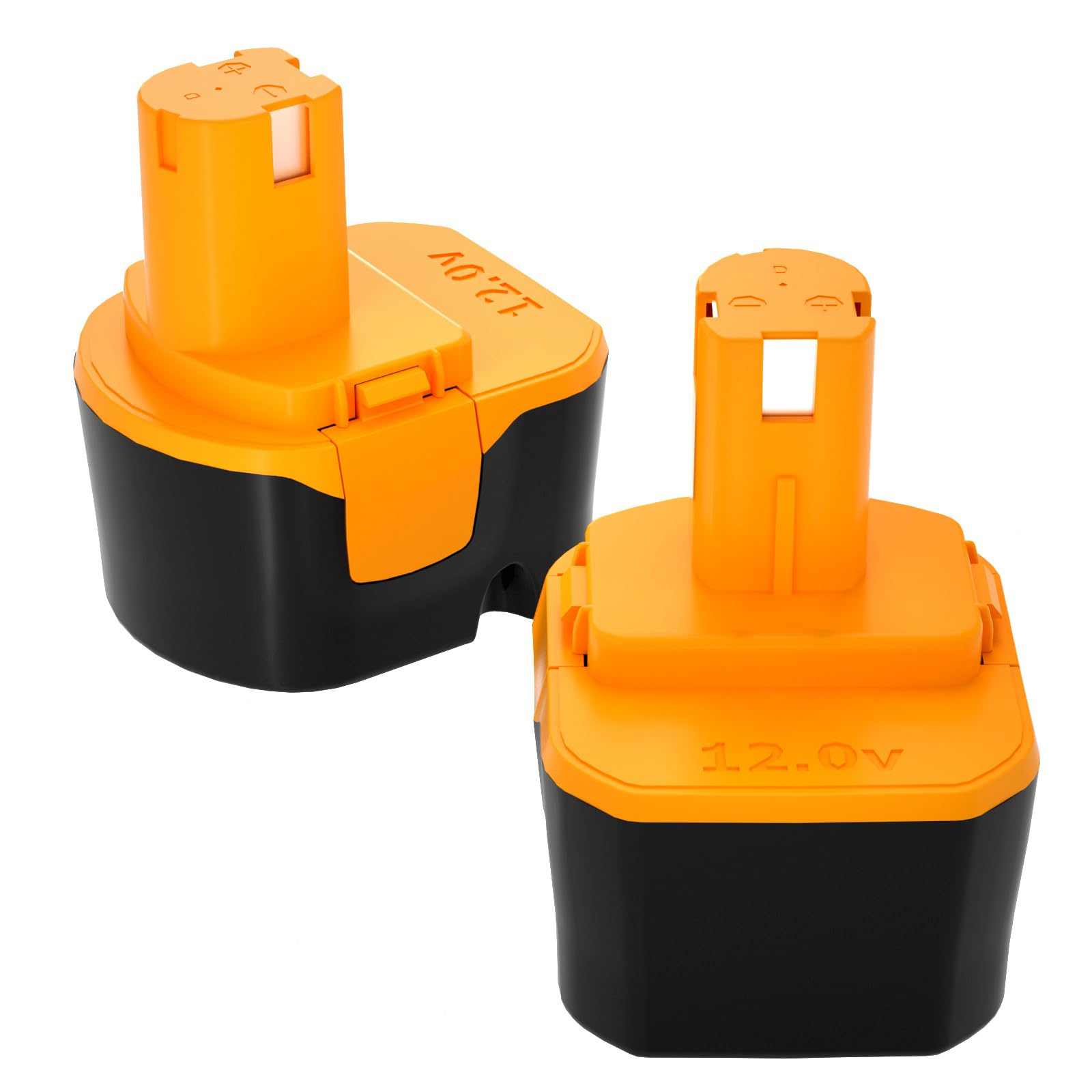 Powayup互換リョービバッテリー12V3.0Ah BID-1230/B-1203m1/B-1203F2/B-1203/B-1203C/B-1203F3/B-1203M1/BID-1230/RY-1204/BPL-1220/BPT1025/B-8286 全機種対応 高容量3000mAh ニッケル水素電池 安全保護回路搭載 電動工具用 長寿命電池パック 2個セット