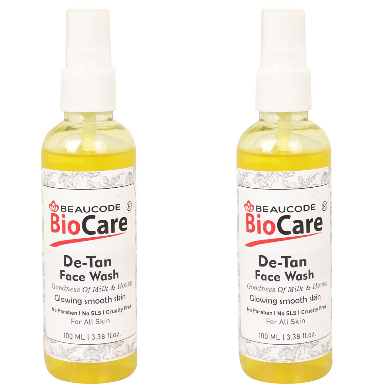 BEAUCODE BioCareDE-Tan (100x2ML) Face Wash