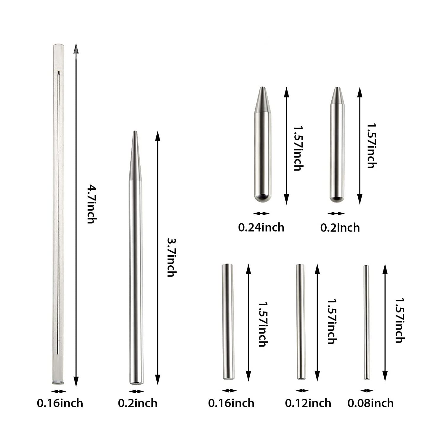 Set di Strumenti per Puzzle in Metallo da 17 Pezzi Kit di Strumenti per Modelli in Fai-da-Te Strumenti Bordo della Linguetta Cilindro a Forma di Cono Strumenti di Assistenza alla curvatura