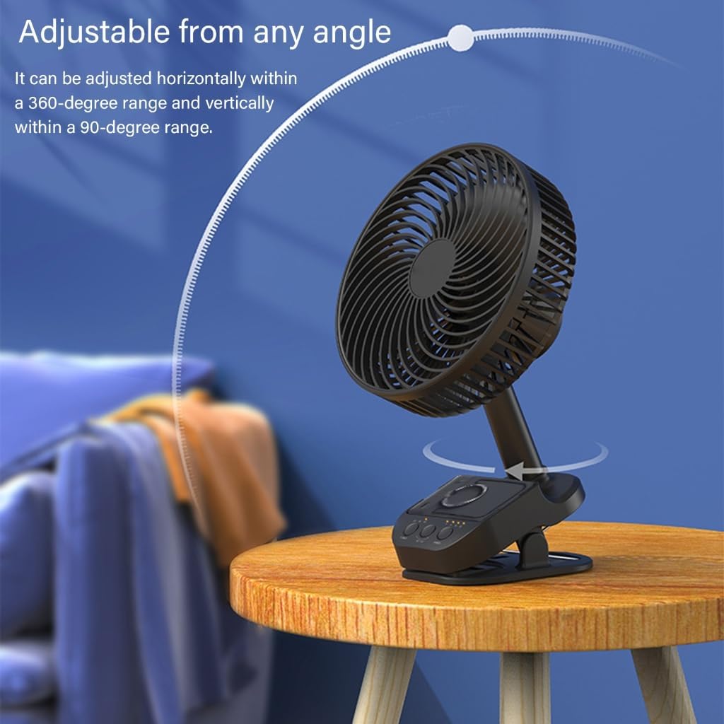 Desk Fan Small Fan Outside Travel Fan Desktop Fan Office Fan Air Cooling Fan