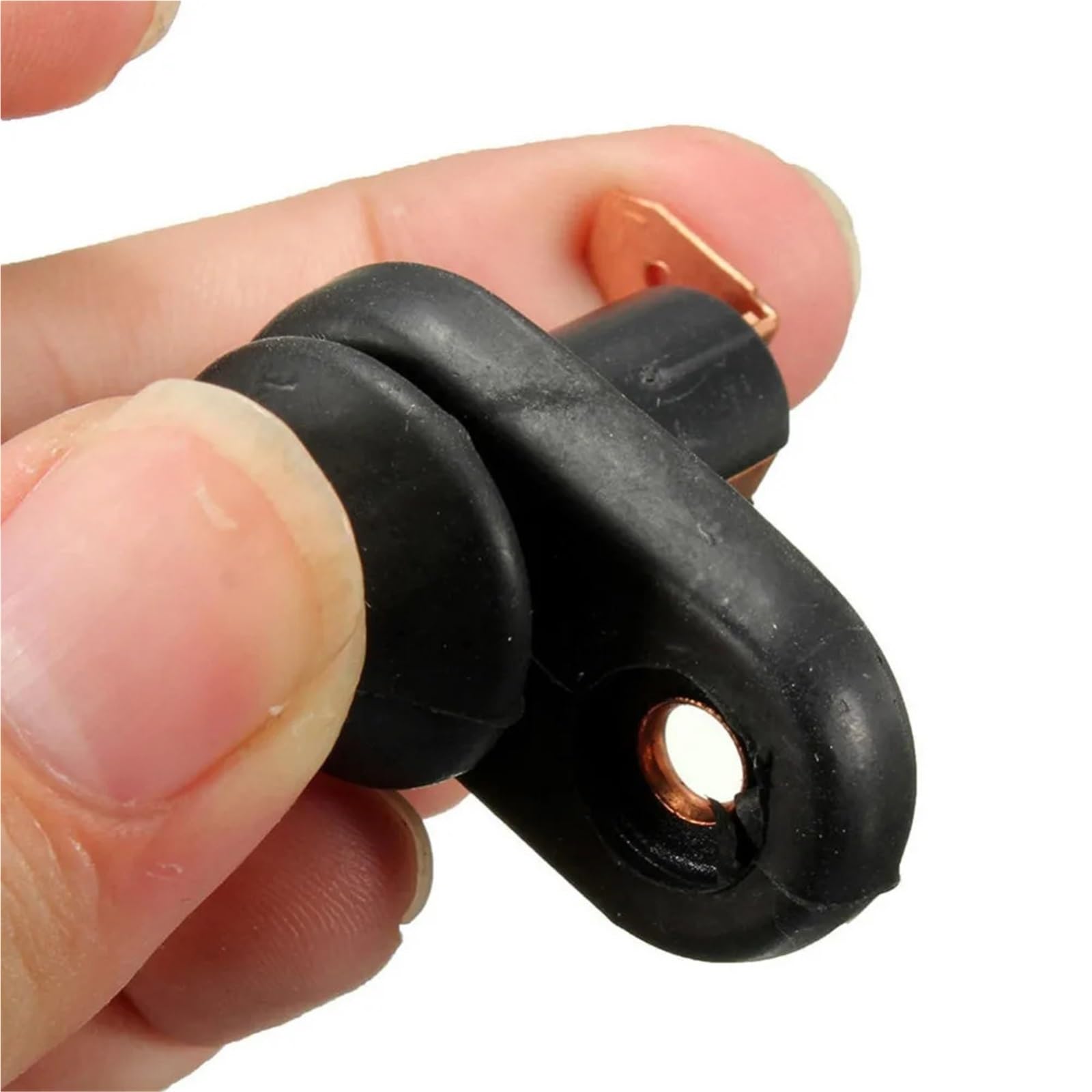Momentaner Druckknopfschalter 1 bis 10 STÜCKE Türlichtschalter Passend für Universal-Auto-Fahrzeug-Innenraumbeleuchtung Lampenschalterknopf Schwarz Langlebig(10PCS)