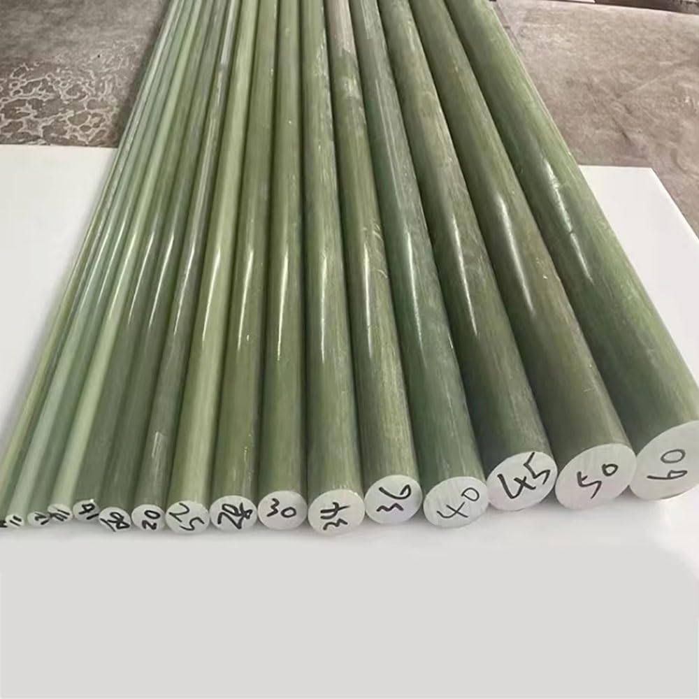 Tige En Fibre De Verre Époxy G10 FR4 – Diamètre: 6mm À 45mm, Longueur: 25/50cm, 1 Pièce – Haute Résistance Et Résistance À La Corrosion, For Machines(25cm,Diameter 16mm)