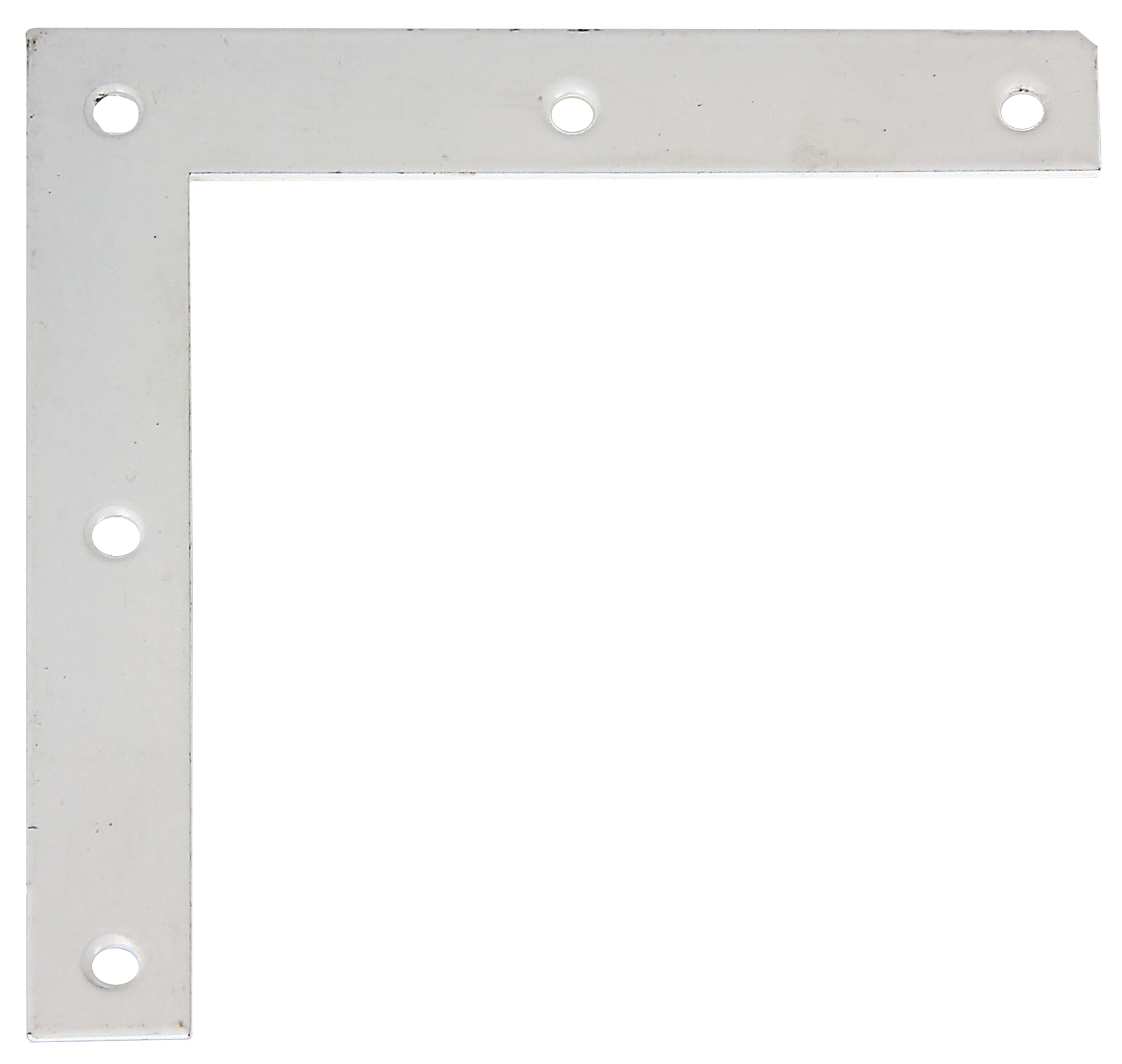 Alberts 337094 Furniture holder | galvanized yellow | 75 x 75 x 12 mm