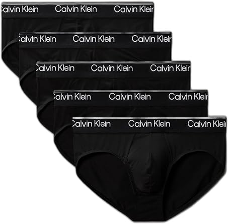 Calvin Klein Mens Micro Stretch 5-Pack Hip Brief