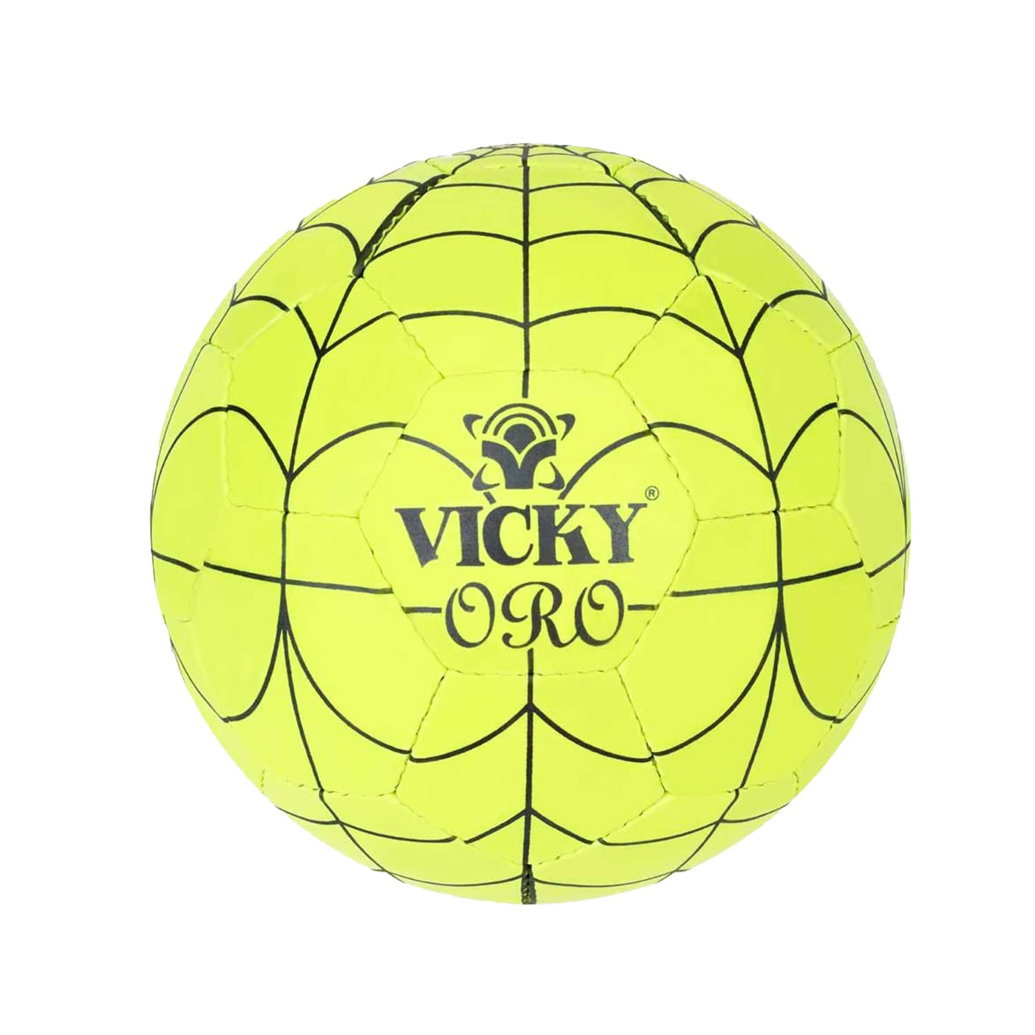 Vicky Oro Football Hand Sewn Synthetic 2-Ply Design Ideal for Outdoor Soccer Practicing & Training- Neon Yellow, Size-3 (B088BKKWDS) Amazon Price History, Amazon Price Tracker