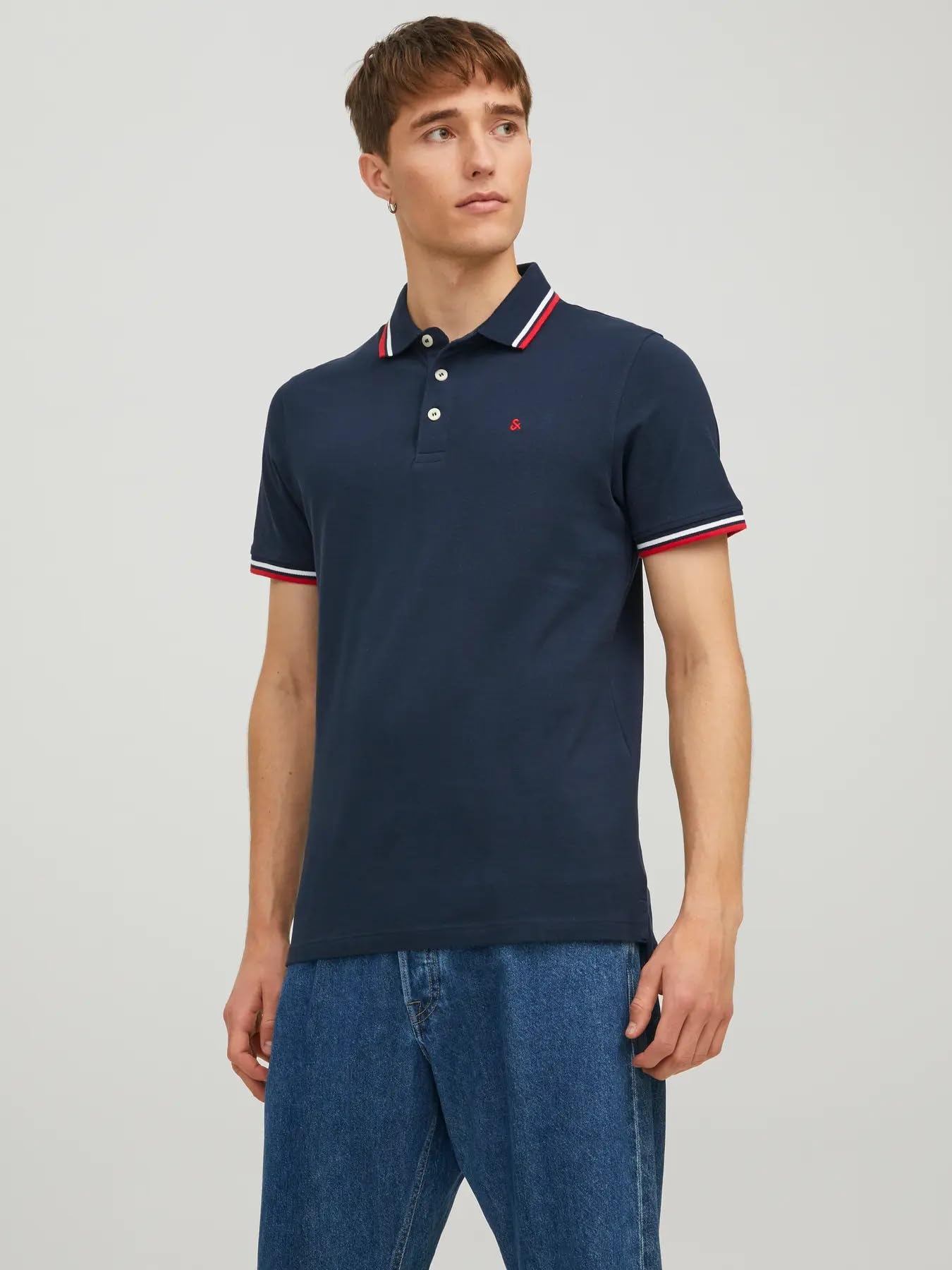Jack & Jones Herren JJPAULOS Polo SS MP – Bild 5