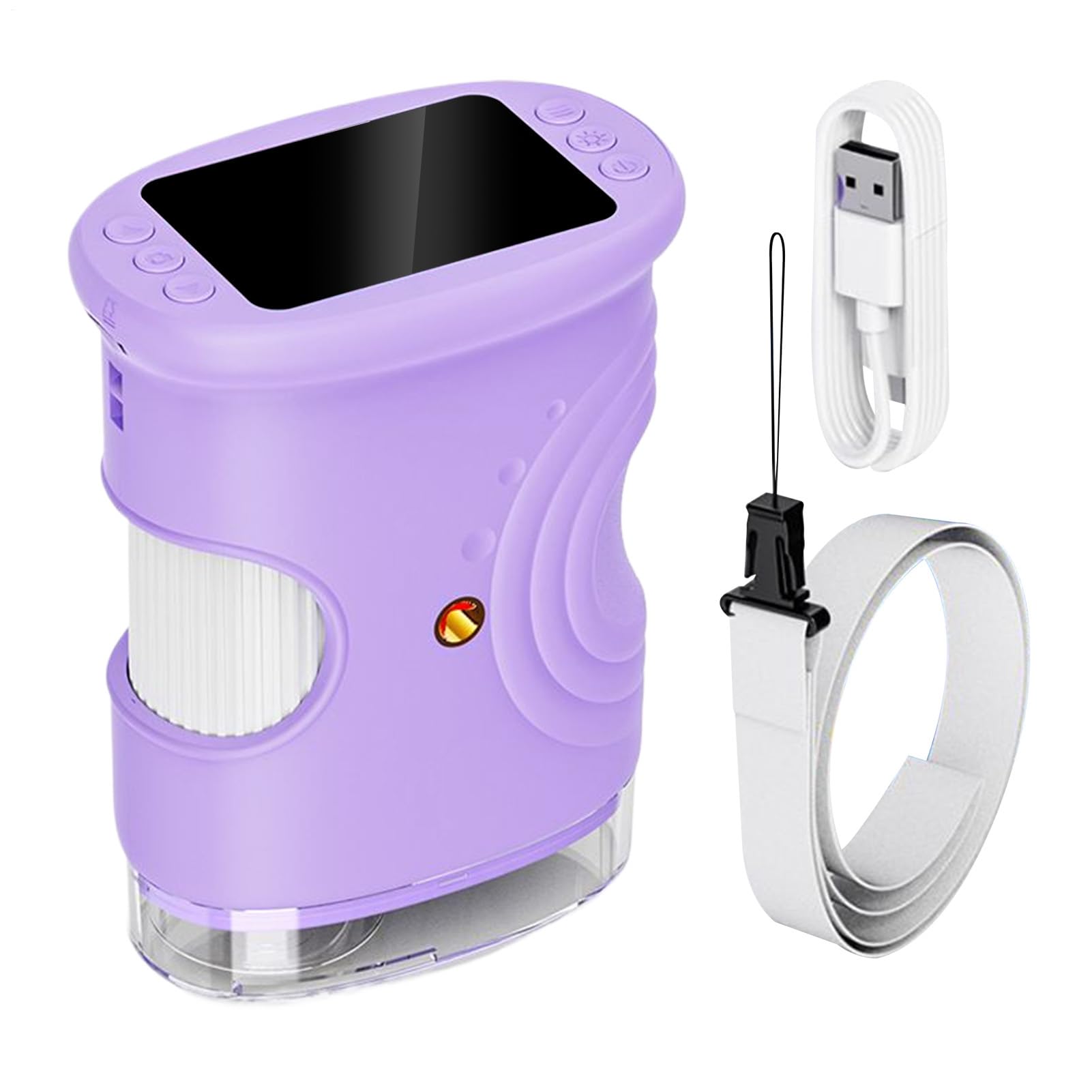 Microscopio Infantil de Mano Juguete Educativo Recargable 1000X