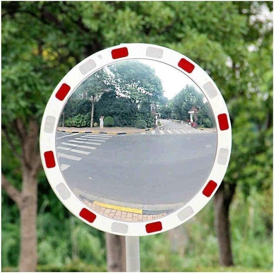 Espejo de tráfico para salida de garaje comunitario y carriles estrechos de 80cm