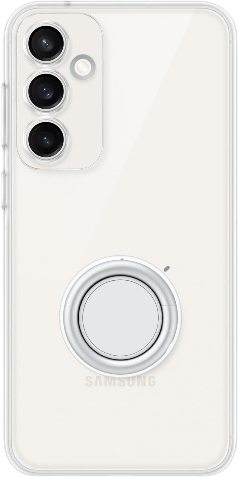 Samsung Galaxy S23 FE Clear Gadget Phone Case, Protective Cover with Grip, Kickstand, Accessories and Attachments Included, Scratch Resistant, US Version, EF-XS711CTEGUS, Transparent