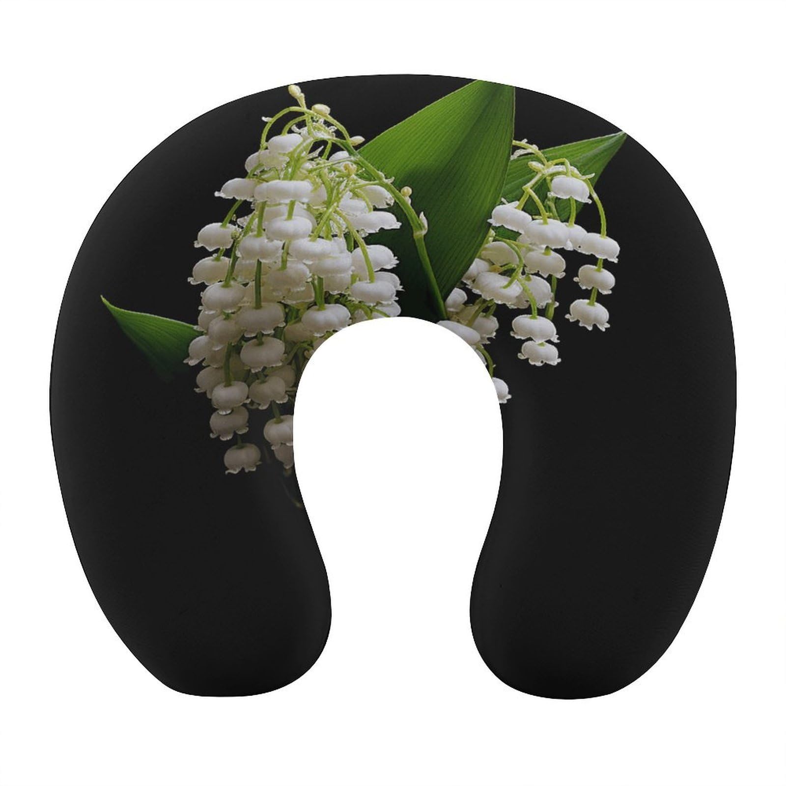 Btcowzrv Style Some Lilies Of The Valley U Shaped Neck Pillow Travel Pillows