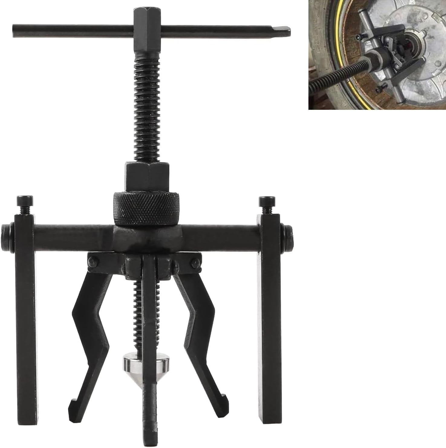 AudonMax 3 Jaw Bearing Puller, Pilot Bearing Puller Gear