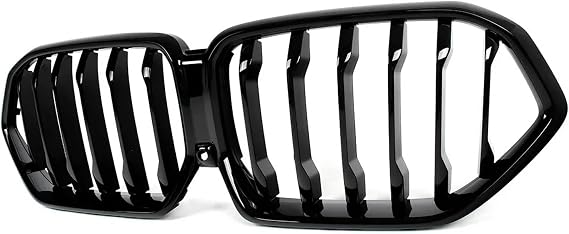 Front Grille Car Front for Radiator Kidney Bumper Hood Grille for BMW X6 G06 M60I LCI 2024-UP Car Front Grille