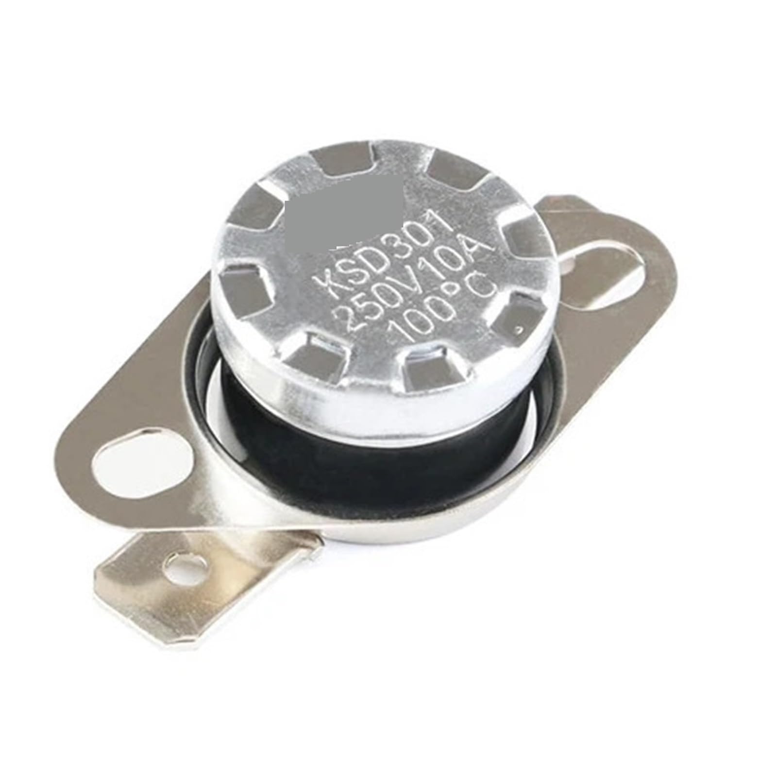 1pcs Bimetal thermostat KSD301 10A 250V Normally Closed Temperature Switch Thermostat 75C 85C 95C 110C 130C 150C 180C 45-190 degree(45 degree)