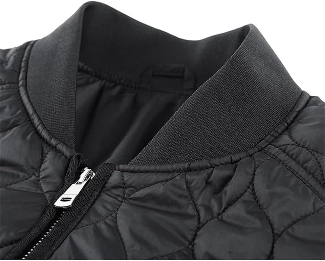 Men Outdoors Versatile Coat Keep Warm Thickening Comfort Parka Solid Stand Collar Jacket