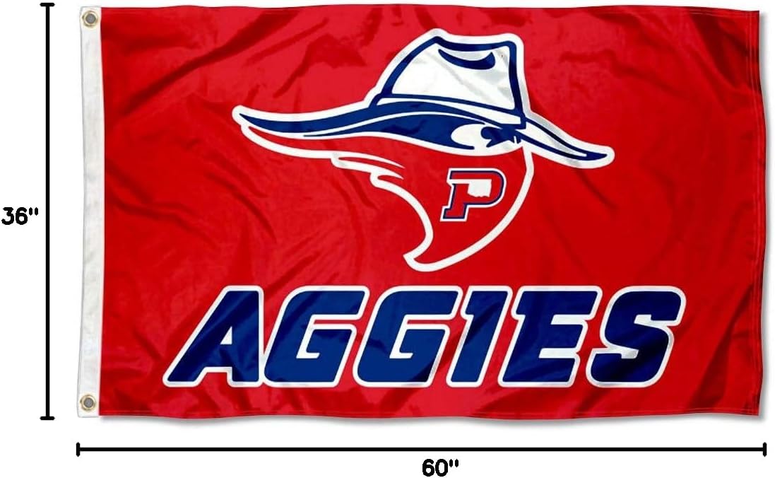 Oklahoma Panhandle State Aggies No Man Dan Mascot Flag