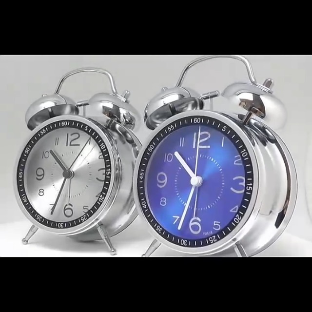 Amazon.co.jp: AUTAKI 目覚まし時計 秒針の音がしない目覚まし時計 大