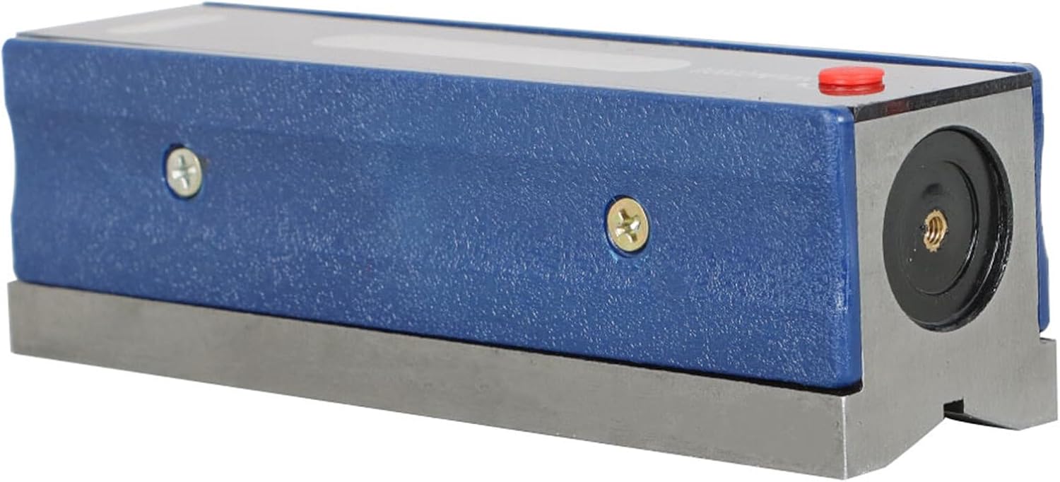6 Inch Professiona Master Precision Level for Machinist Tool Accuracy 0.0002, Cast Iron Body with Wooden Case