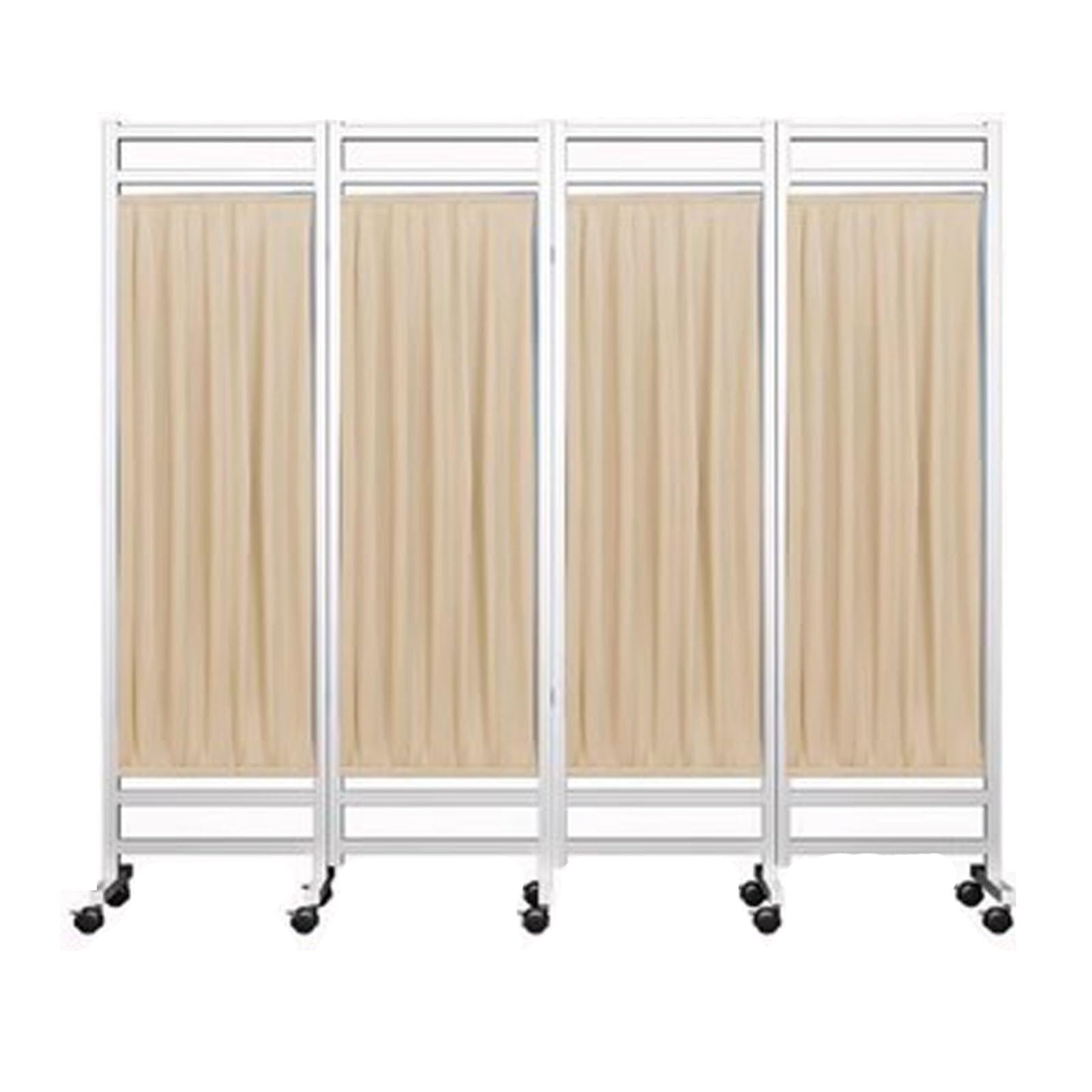 Cloison de séparation de pièce pliable beige hôpitaux et cliniques