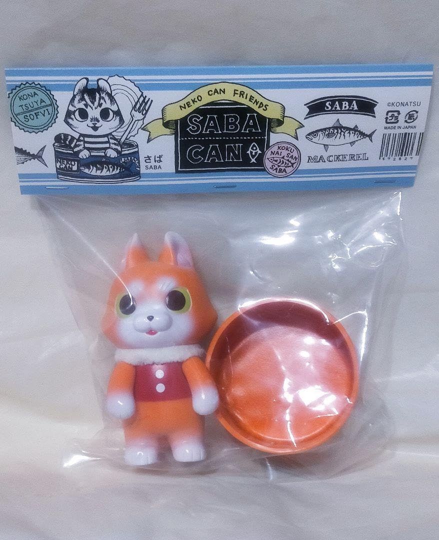 ねこ缶フレンズ さば マリン ソフビ　フィギュア　小夏屋　こなつ ねこ缶フレンズ さば マリン ソフビ フィギュア 小夏屋 こなつ