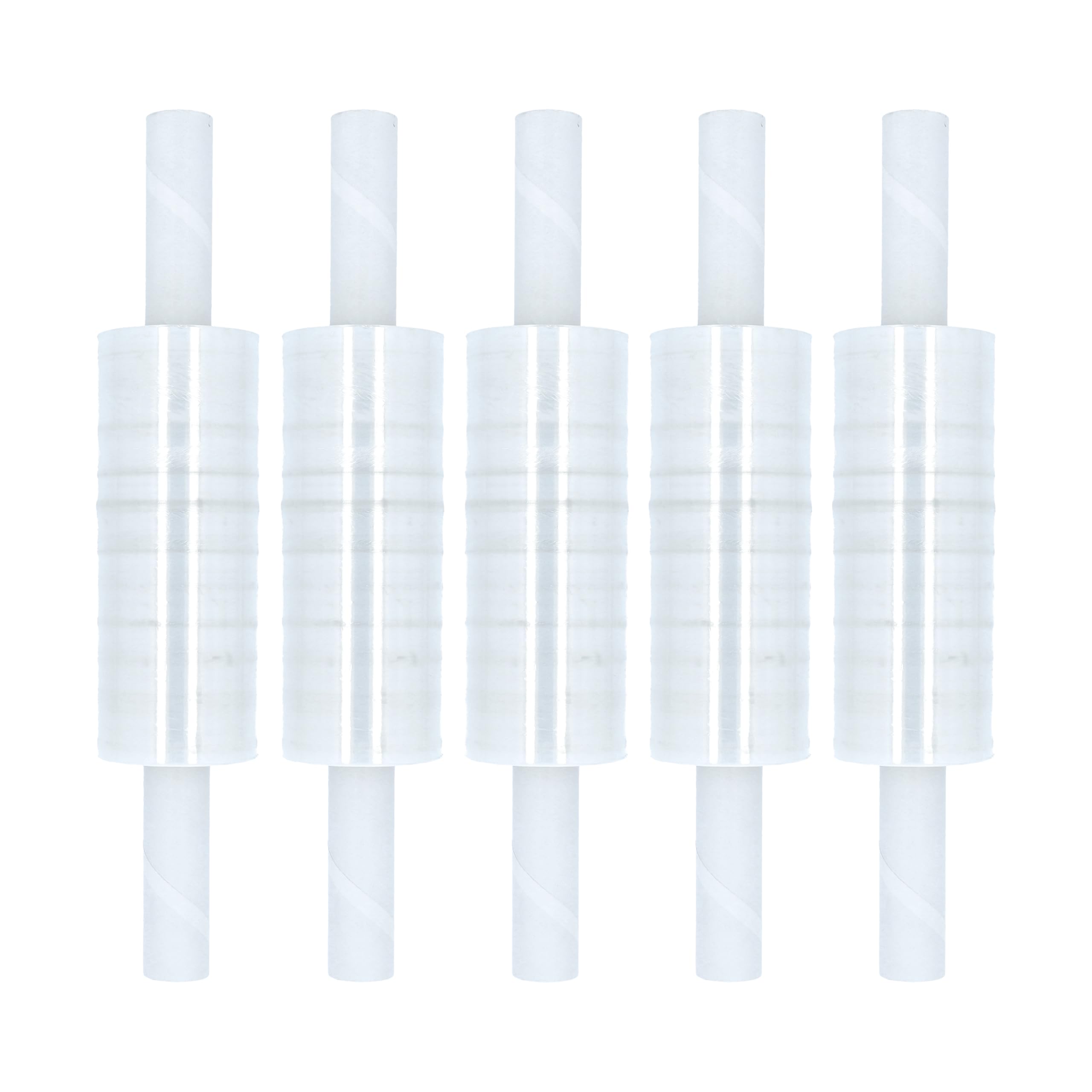 Shield Wrap Wrap with Handles, 4 Pack, 20 Inch x 1000 Feet, 70 Gauge, Clear Plastic Cling with Extended Core Handles Built in