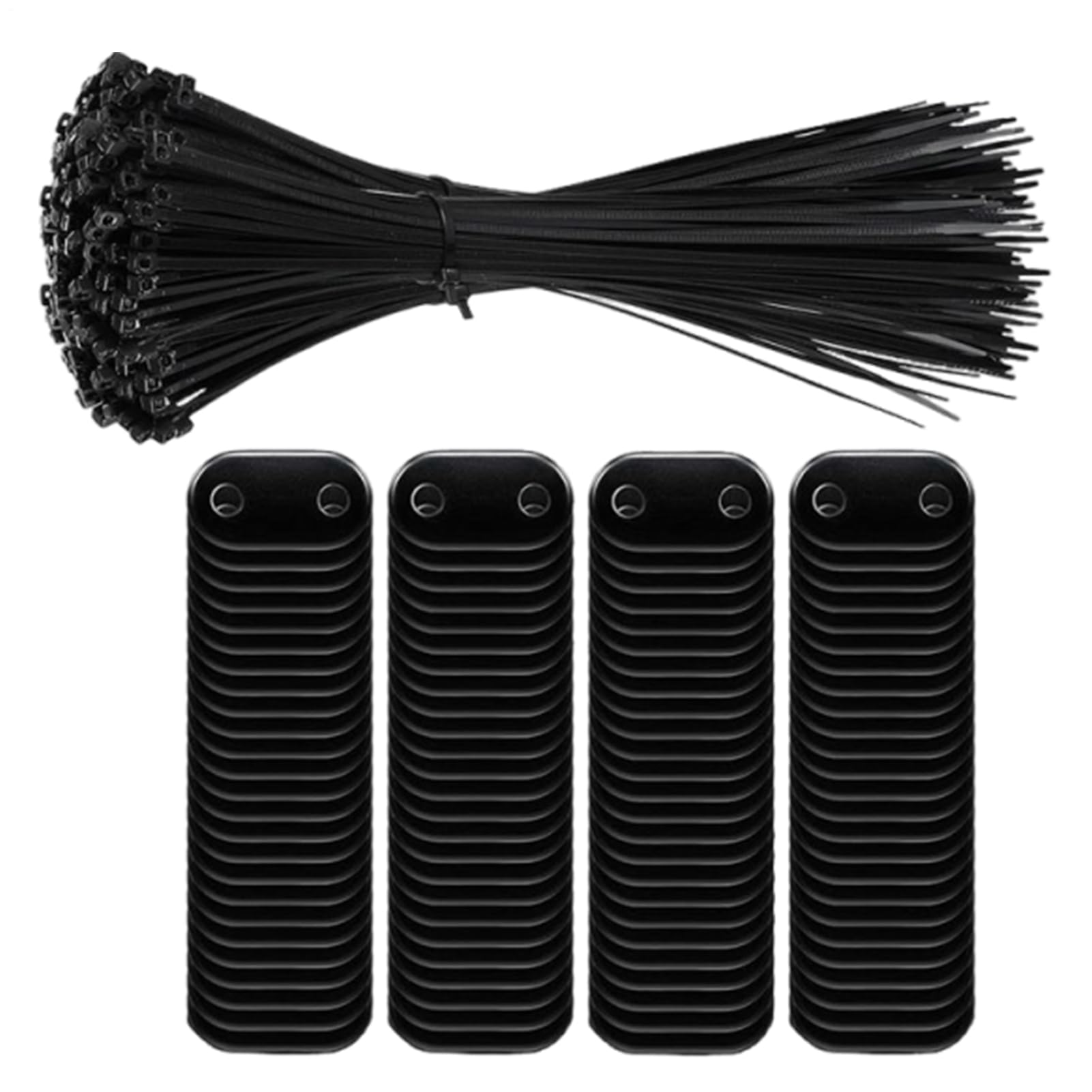 Clip de fixation pour clôture et canisse PVC | Accessoire balcon et jardin