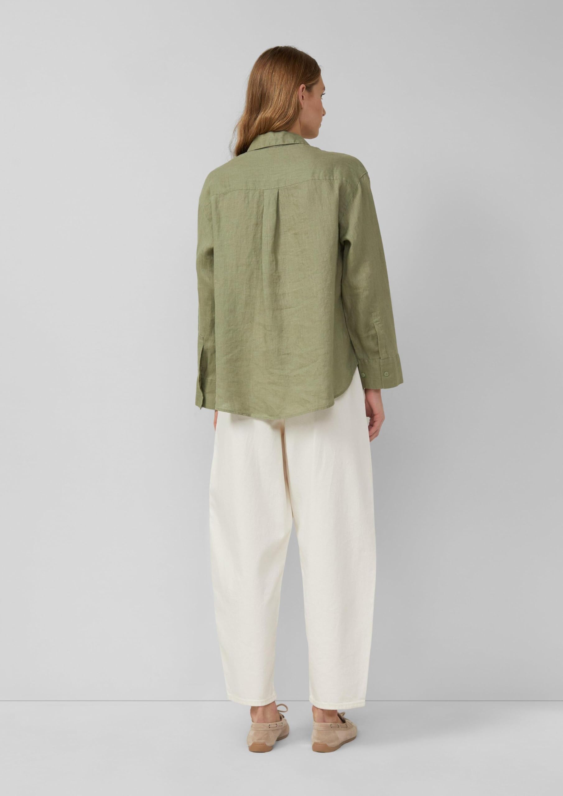 s.Oliver Leinenbluse im Relaxed Fit