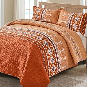 WONGS BEDDING 3 Pieces Quilt Set...