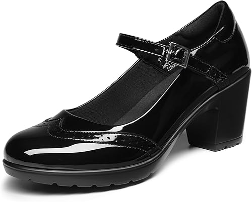 DREAM PAIRS Zapatos de vestir Oxfords Mary Jane para mujer