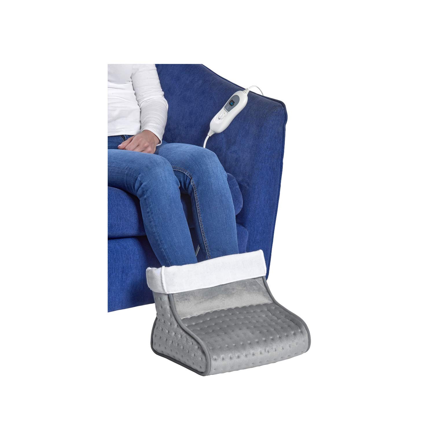 Concept Chauffe-Pieds pour Femme BV1020 - Gris - Taille S