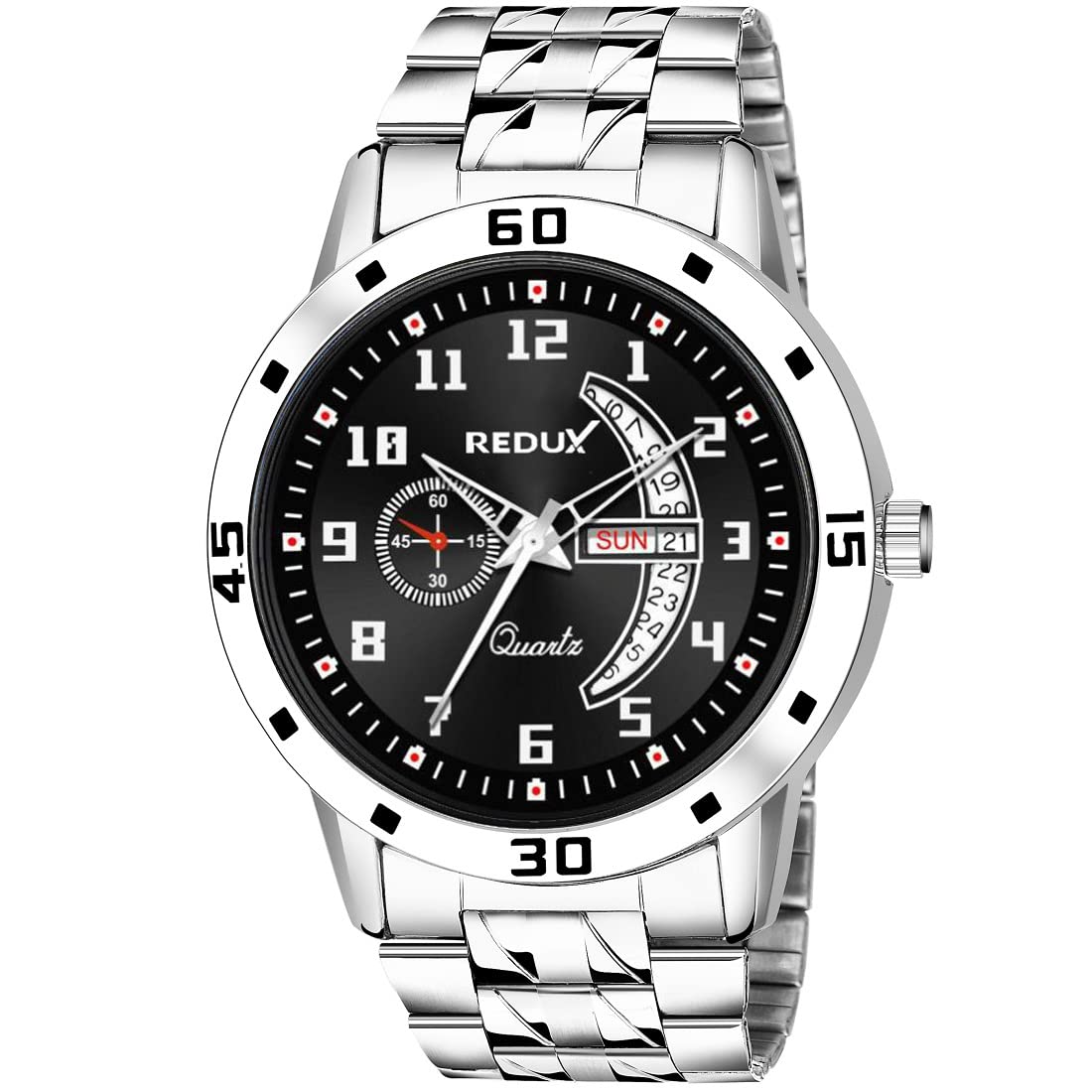 See full amazon price history chart for REDUX Stainless Steel Mw-407 Analogue Black Dial Watch For Mens & Boys REDUX Stainless Steel Mw-407 Analogue Black Dial Watch For Mens & Boys (B09FTN3XH7) Amazon Price History, Amazon Price Tracker