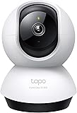 Tapo 2.5K(4MP) Caméra de Surveillance WiFi intérieure 360°, Détection Humaine AI Suivi Intelligent, Sirène et détection de Mouvement, Audio bidirectionnel, Compatible Alexa pour Bébé/Animaux C220 - 4
