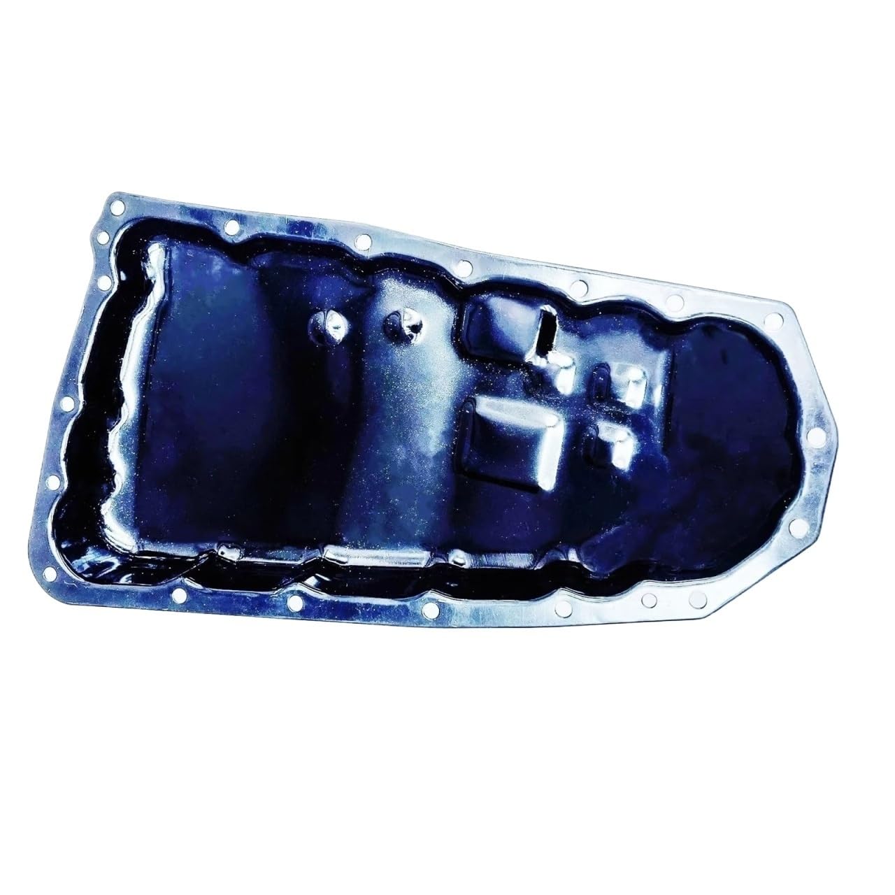 Cárter De Aceite Del Motor 5189837AA, 5189838AACárter de aceite transmisión con junta, cárter caja cambios CVT2 para Compass reemplazo(Wave box pad)