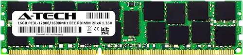 Miniatura 2 de A-Tech 16GB RAM for Supermicro SUPER X8DAH+-F-LR, X8DAH+-LR, X8DTL-6F, X8DTT-F, X8DTT-H, X8DTT-HEF+, X9DB3-TPF, X9DBL-iF  DDR3 1600MHz PC3L-12800