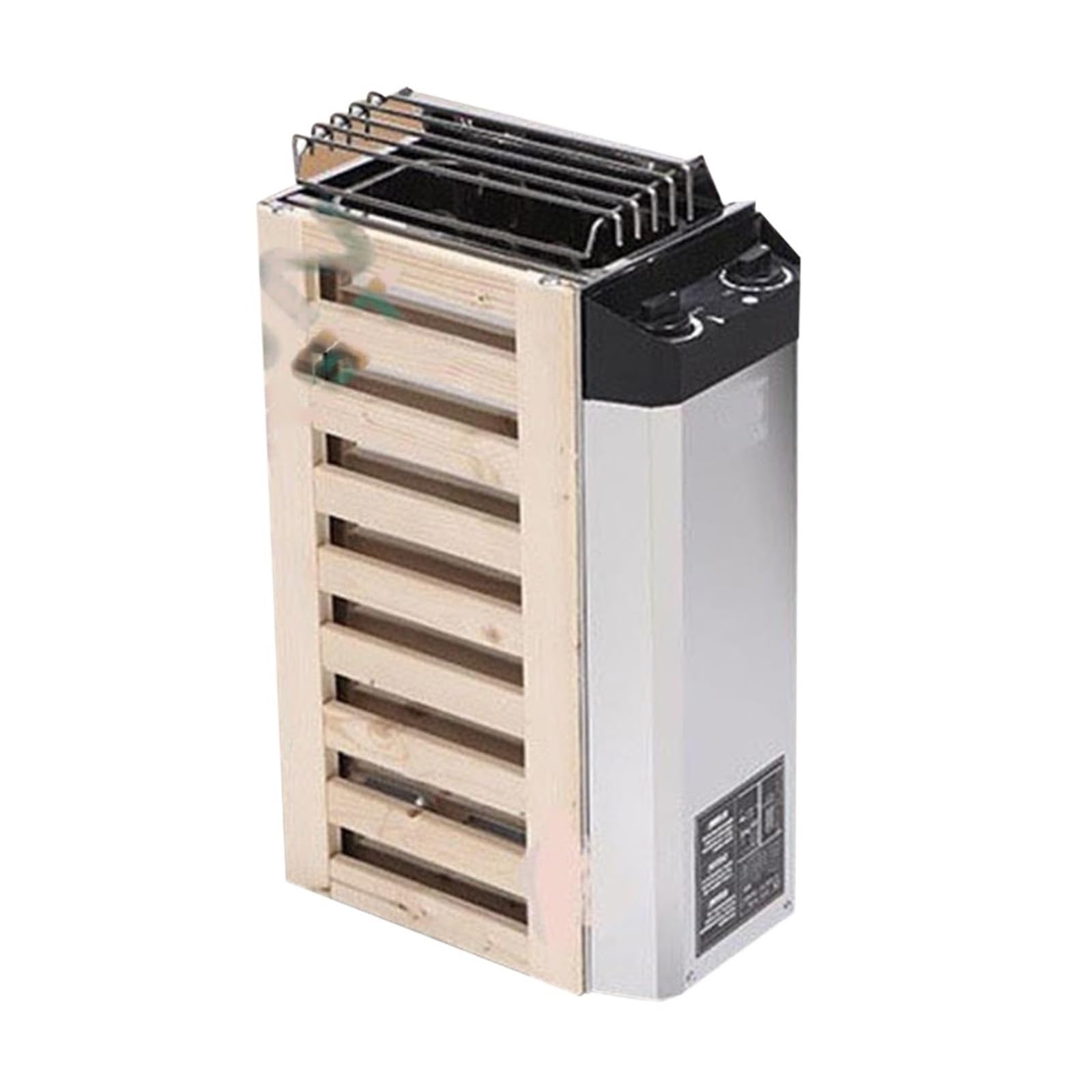 Horno de sauna de acero inoxidable 3.6kW con regulador interno