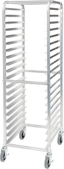 Winco Aluminum Sheet Pan/Bun Rack, 3" Spacing, 20 Tier