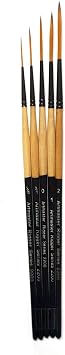 Series 2200 Rigger Paint Brush Set of 5
