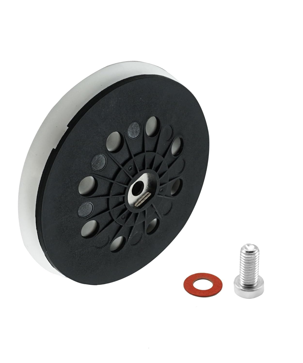 492286 D125 (5-Inch) Soft Sanding Pad Fits for Festool ETSC/EC125 Sander,Jetstream Sanding Pad,8 Holes