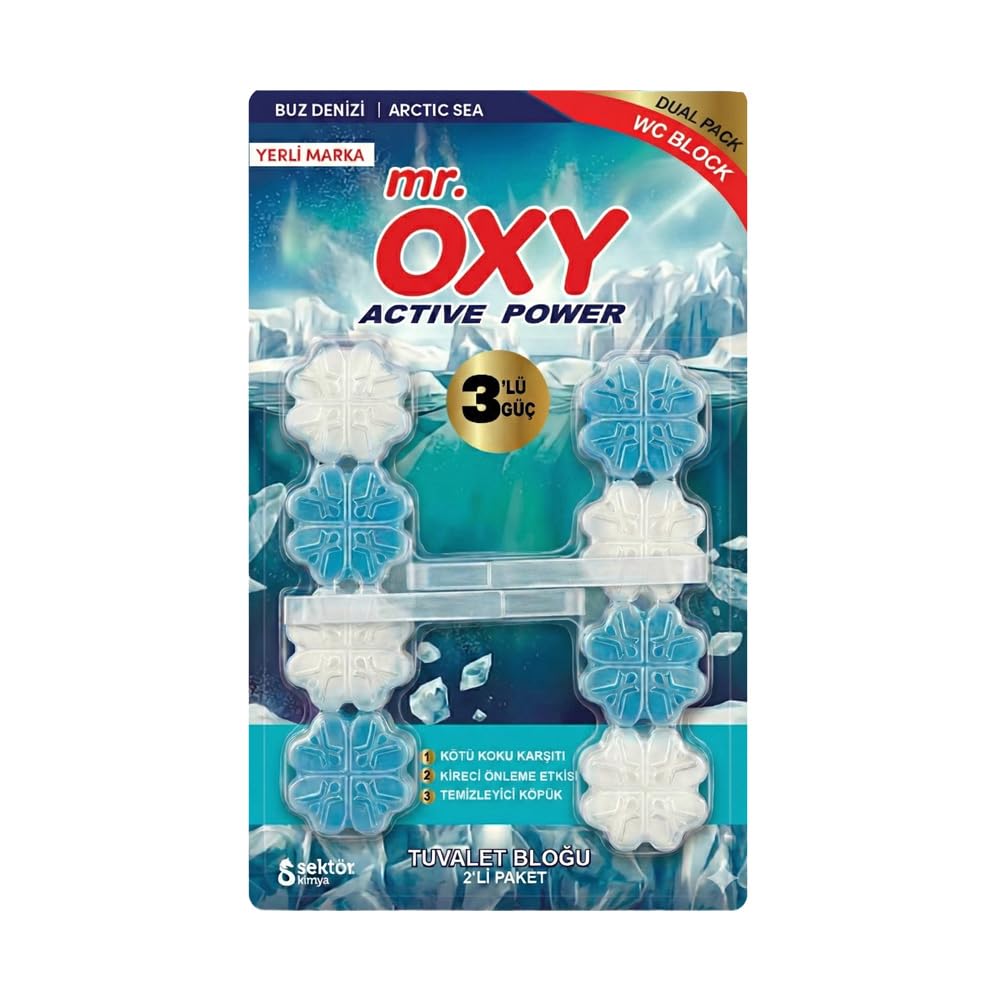 Mr Oxy WC Blok-Buz Denizi-Arctic Sea 2x50
