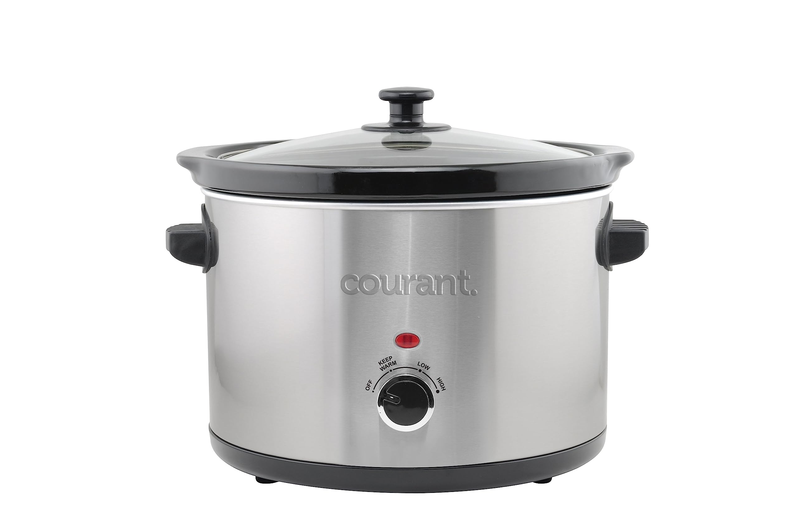 Courant 5.5 Quart Slow Cooker Stainless Steel