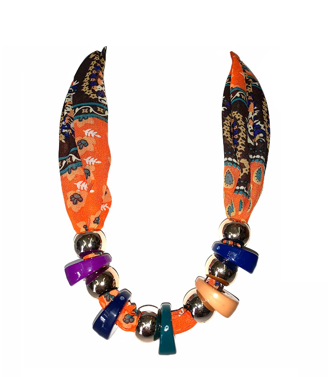 devin la Chiffon long Bead Necklace Stole (for age 11 to 17 years)-picture-17