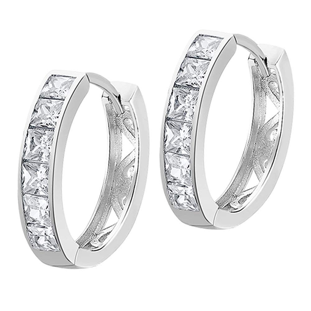 Lotus Silver - Orecchini cerchio argento 925 LP1933-4/1 - Diamonds and Jewels