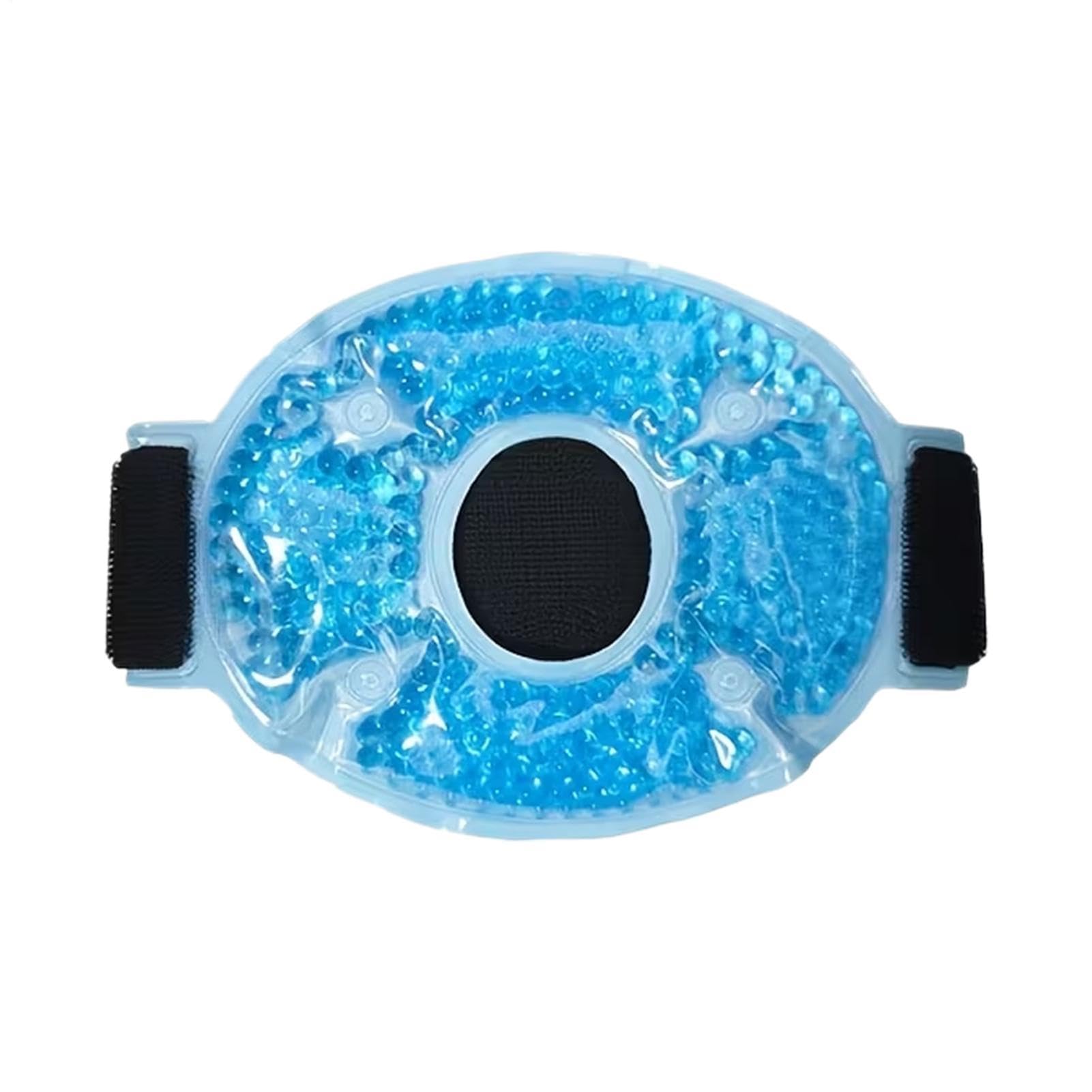Ice Gel Pack - 16.5x15cm Reusable Hot Cold Hydrogel Knee Wrap | Sports | Flexible reusable hydrogel pack contours to knees legs or elbows. Delivers soothing heat or cold for sports recovery.