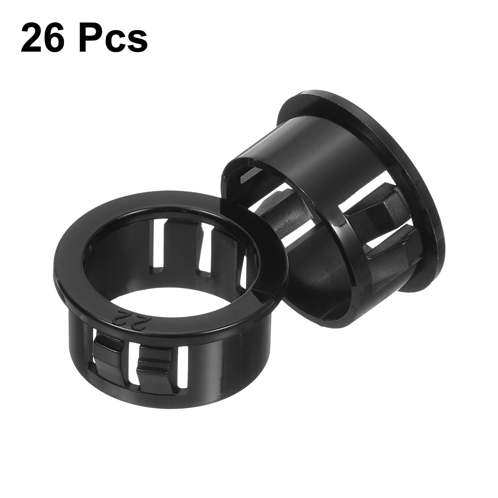 22mm Nylon Snap Bushing Grommets 30PCS Nylon Cable Grommets - 22mm Snap ...