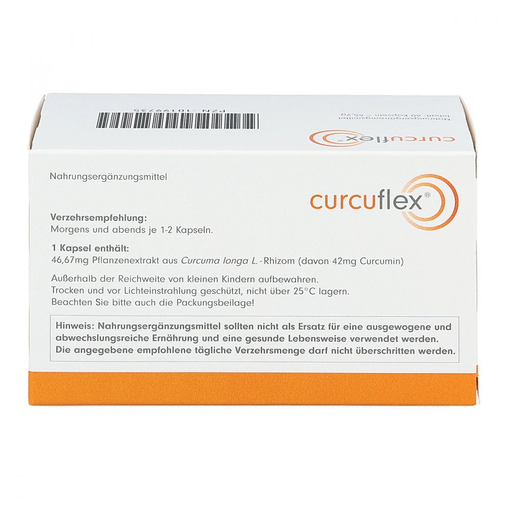 Curcuma-Extrakt Weichkapseln mit hochbioverfügbarem Mizellen-Curcumin, 60 Kapseln
