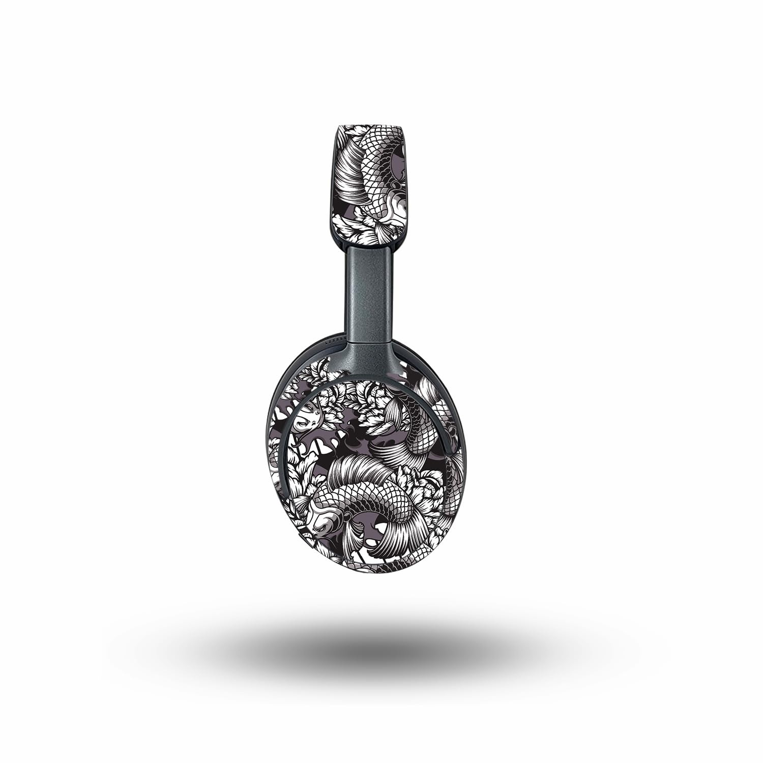 MightySkins Skin Compatible with Bose QuietComfort Ultra - Angry Koi | Protective, Durable, and Unique Vinyl Decal wrap Cover | Easy to Apply, Remove, and Change Styles