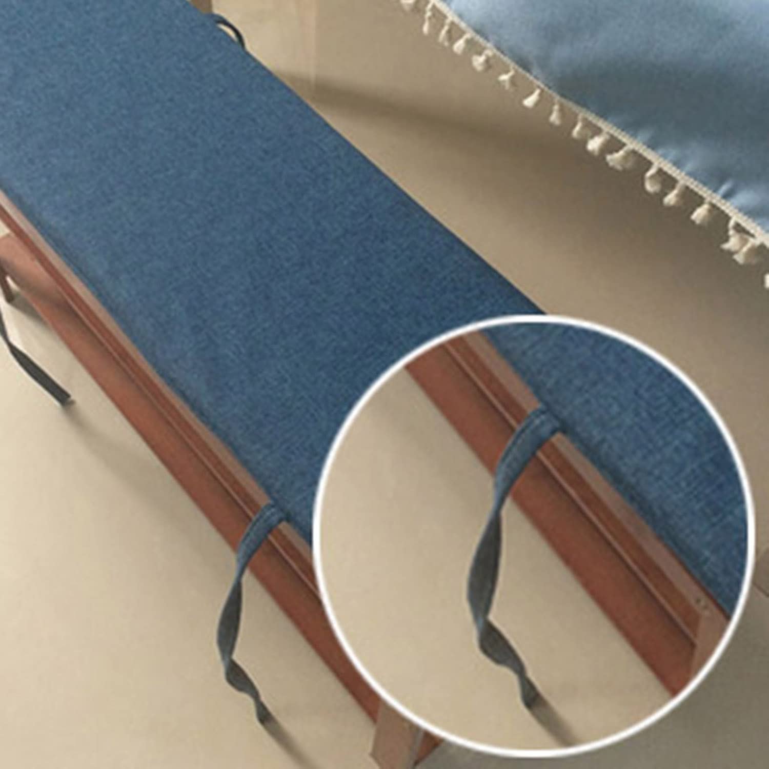 Tavolo/coperta Cush 120 x 30 x 3 cm 2 posti e 3 posti dondolo patio casa cuscino morbido rosso GardenCush per relax e tempo libero