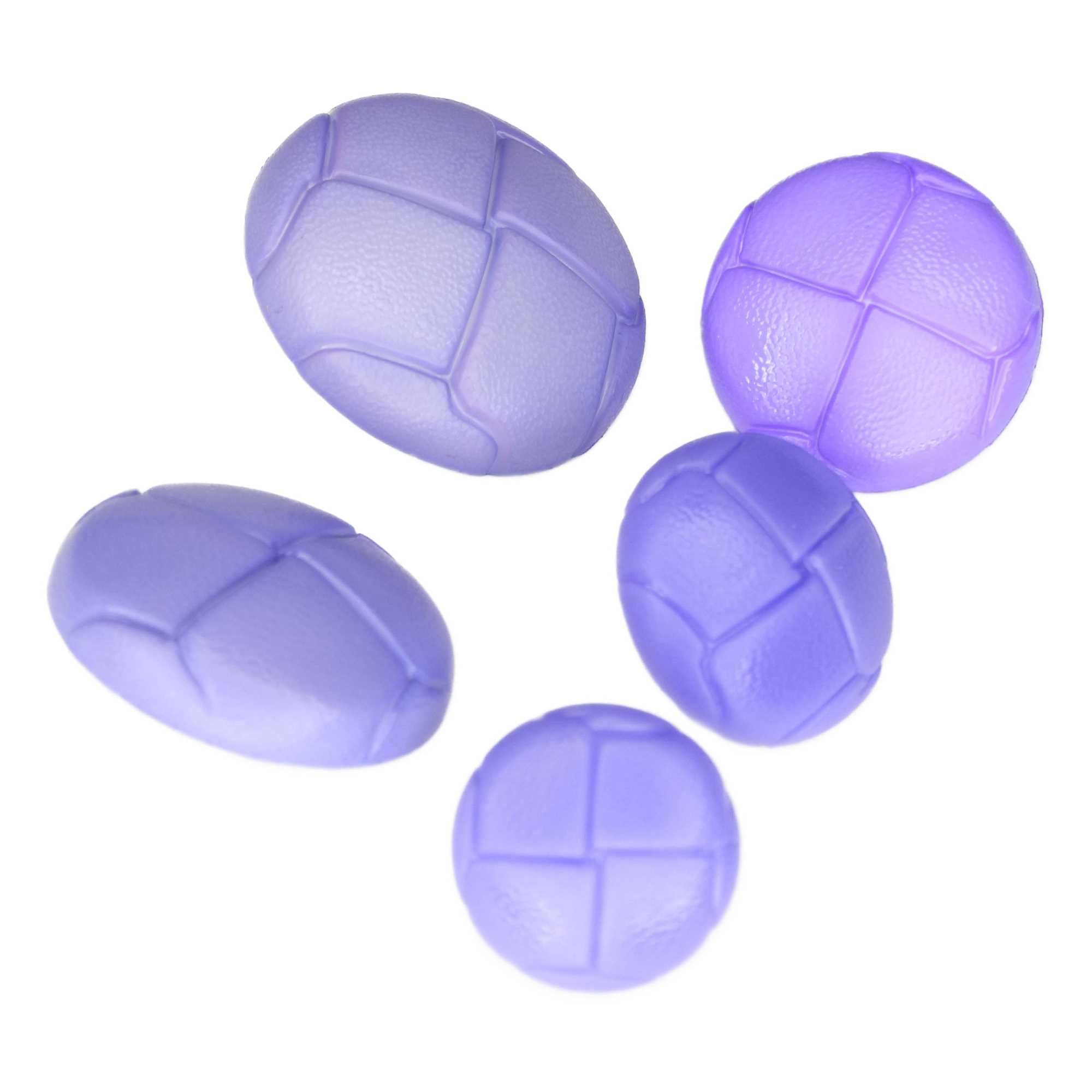 Football Buttons 550D, 15 Lilac Lavender, 8 15mm — image 1