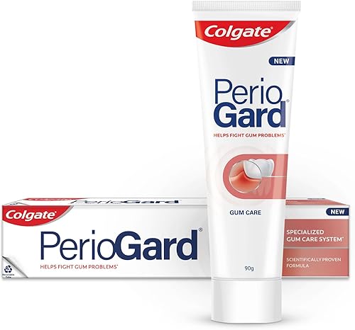Colgate Protección de las encías PerioGard pasta de dientes 90 grm3.2 oz ayuda a combatir la placa, fórmula activa dual ayuda a mantener las encías