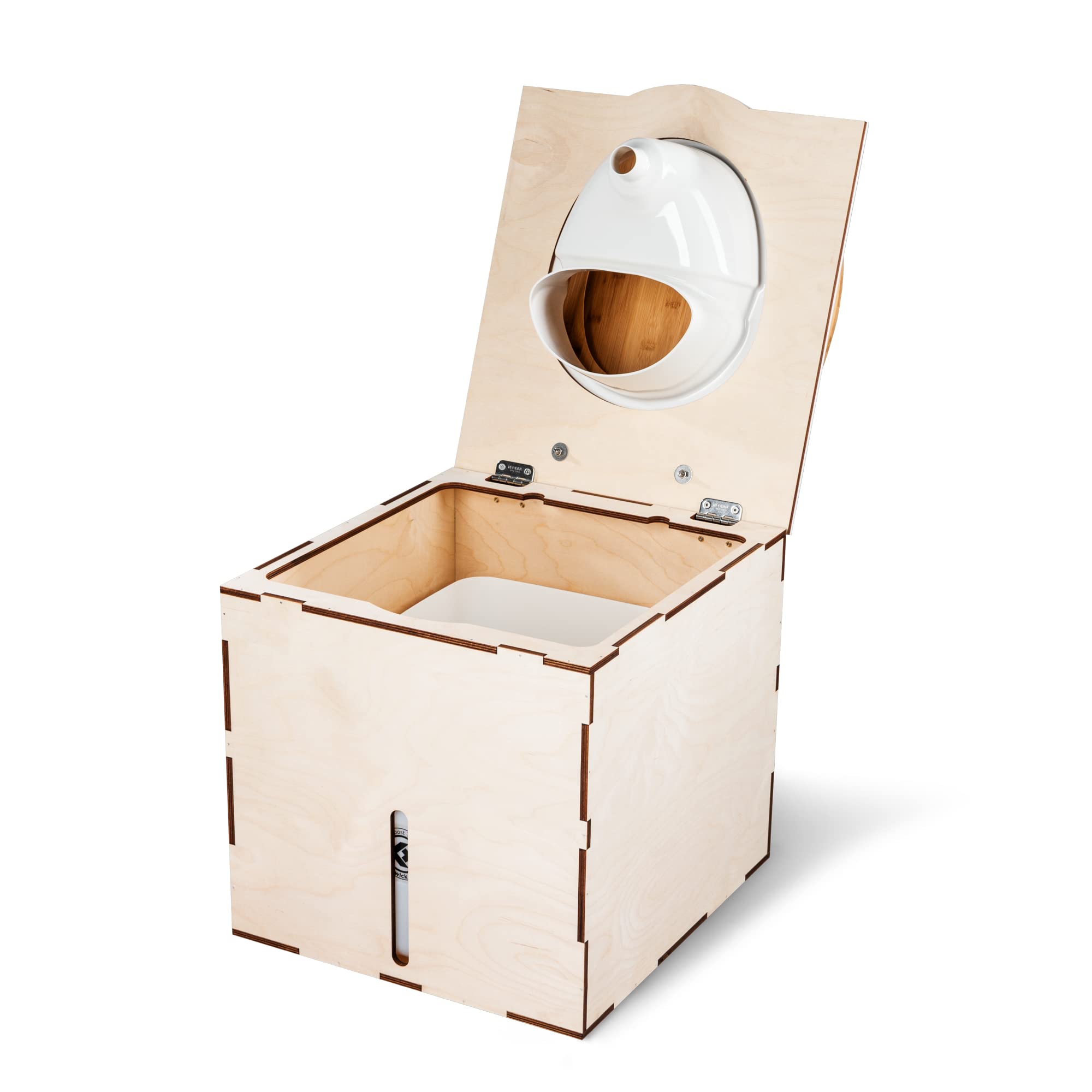 Kildwick EasyLoo Trenntoilette/Trockentoilette weiß - montiert