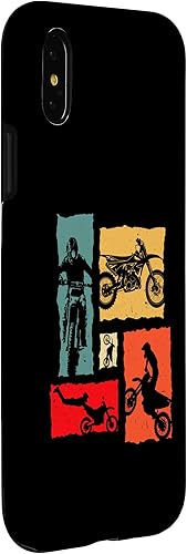 Miniatura 9 de iPhone 12 mini Motocross Retro Dirtbike Stunt for Motocross Rider Case